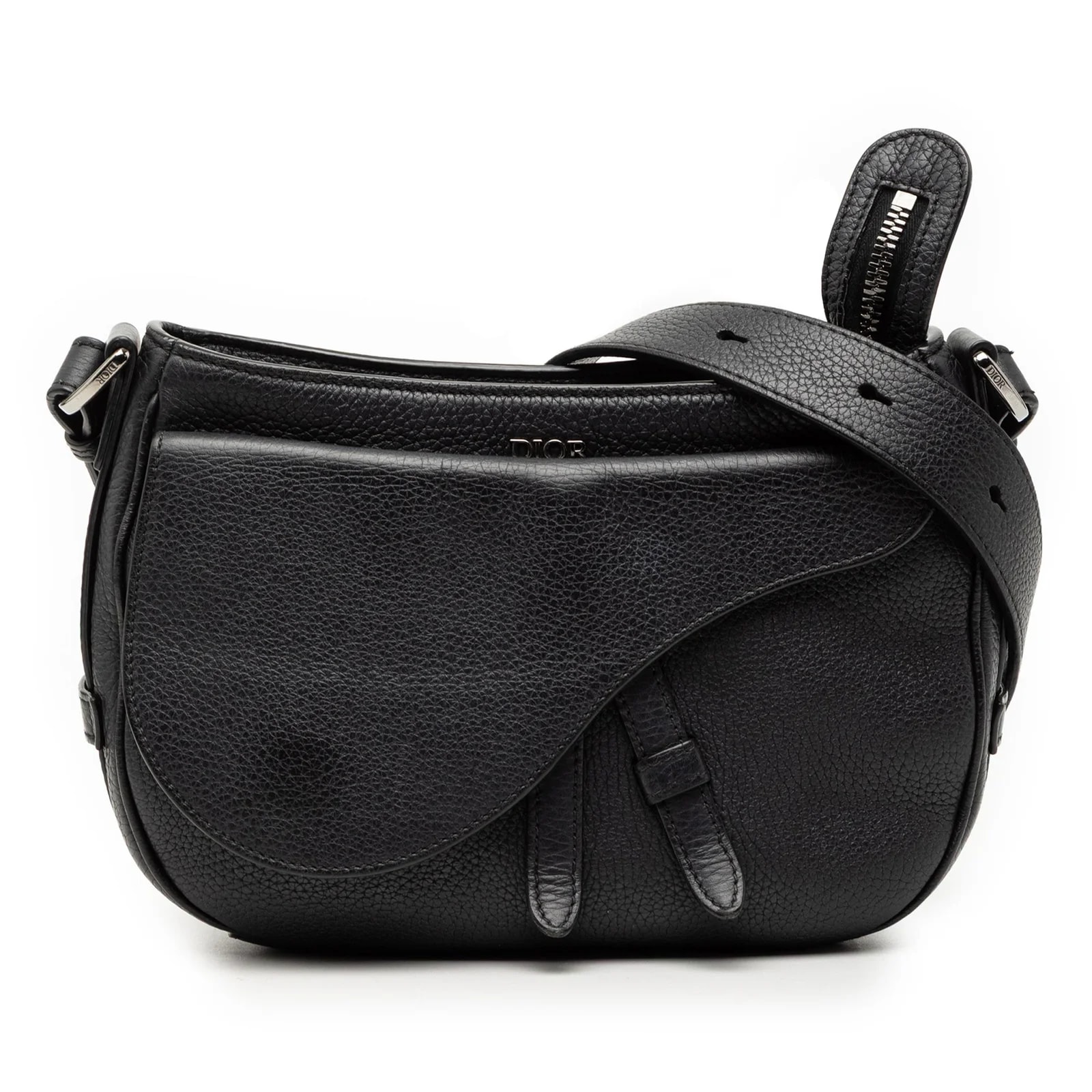Dior — Grained Saddle Soft — Handbag — resale