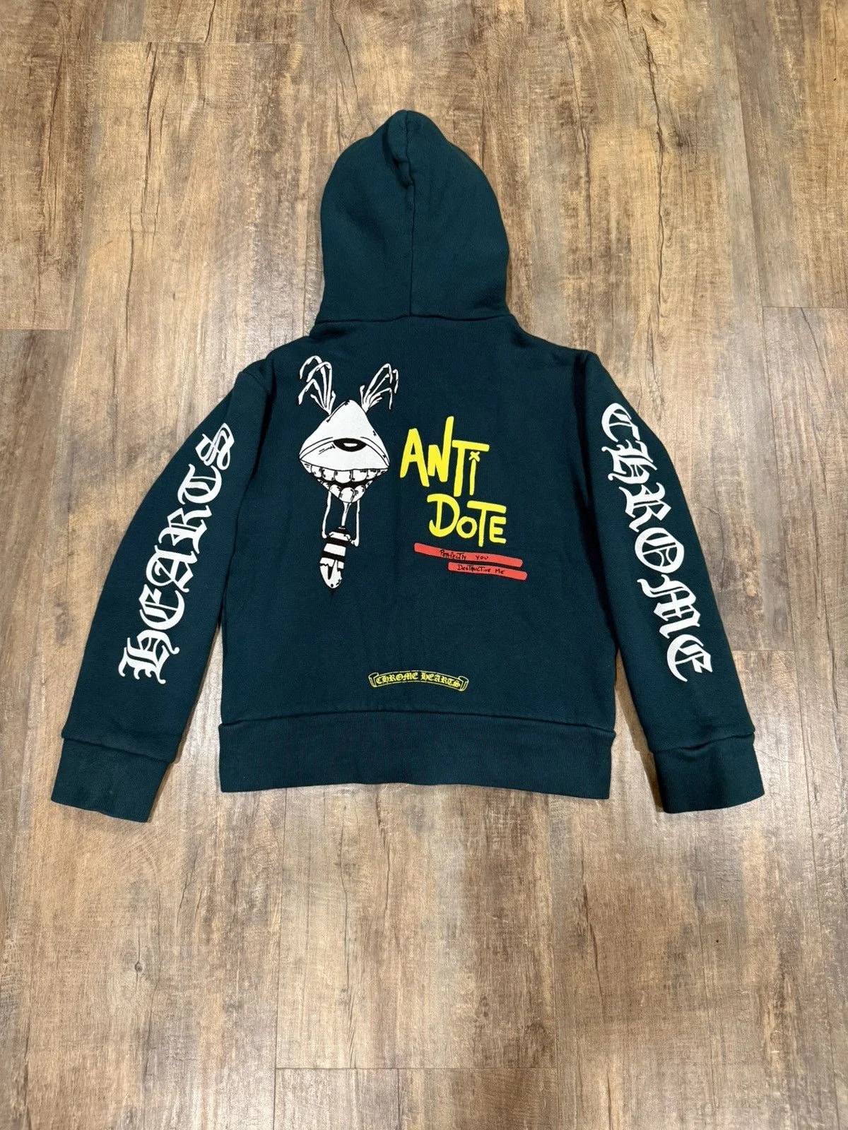 Chrome Hearts — Hearts Matty Boy Antidote Zip Up Hoodie — streetwear — resale