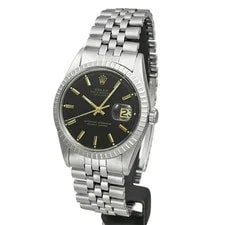 Rolex Datejust 1603 Black Case Size 36mm X 36mm 3