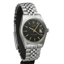 Rolex Datejust 1603 Black Case Size 36mm X 36mm 4