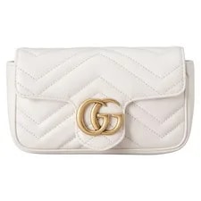 Gucci — Gucci 476433 GG Marmont Super Mini Crossbody — Handbag — resale