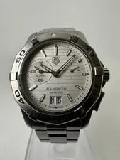 TAG Heuer Aquaracer WAP111Y Quartz Diver White Dial Swiss Made 4