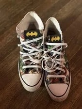 Batman Marvel Converse Shoes 2