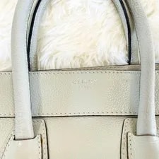 Celine Luggage Shopper Dune Logo Auth 3