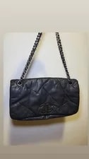 Chanel Glint Flap Dark East West W/ COA 2