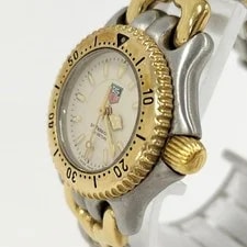 TAG Heuer Professional Quartz SS GP Ivory Dial 24mm From Japan 3