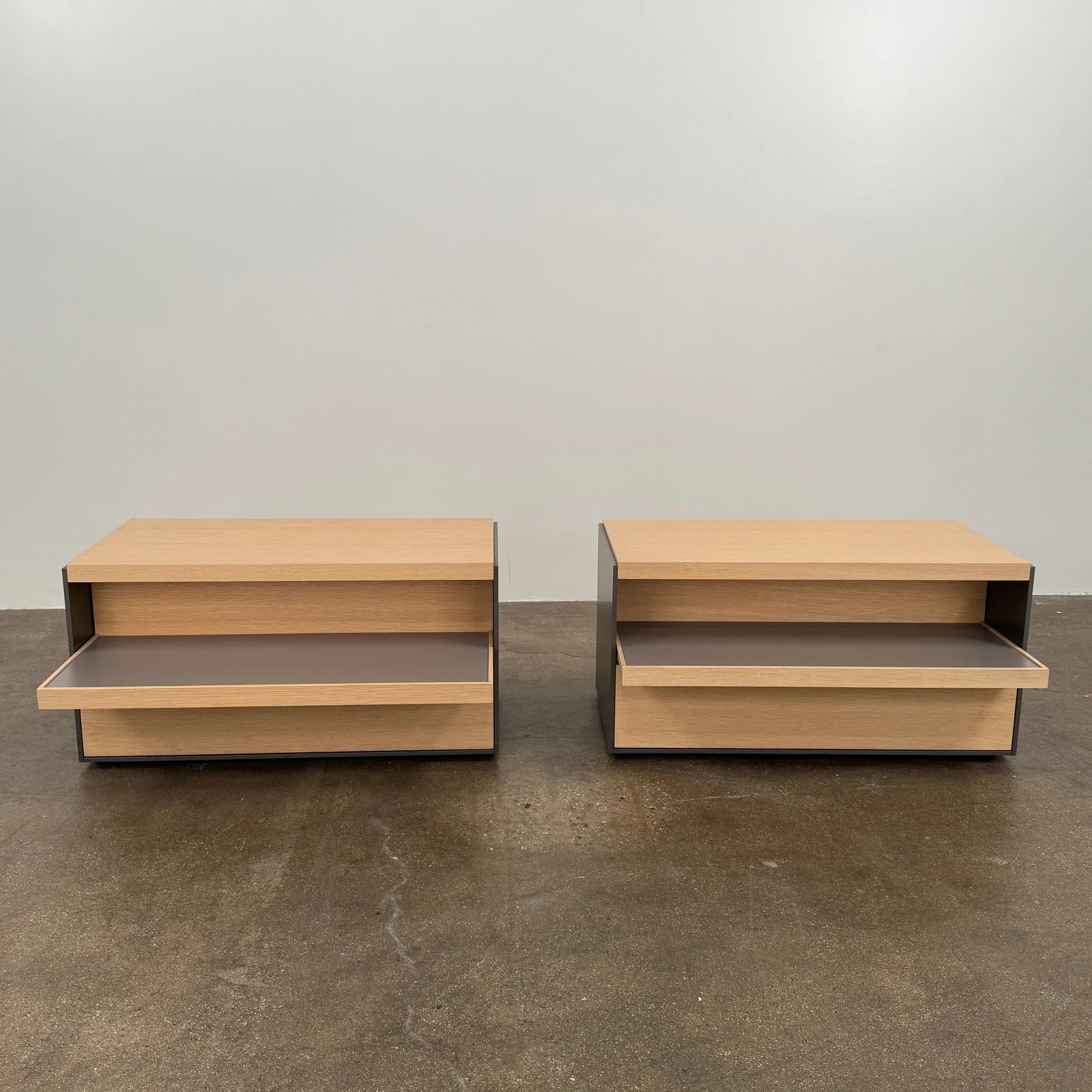 B&B Italia Surface Chest of Drawers With Pull Out Shelf (Set of 2) 4
