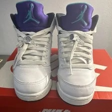 Jordan Air 5 Mid Top Lace Up Basketball 4