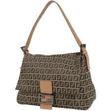 Fendi — Fendi Pattern One Mamma Baguette 8Br0 — Handbag — resale