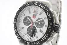 [ /Box] Tag Heuer Formula 1 CAU1111.BA0858 White 42mm Qz Japan 4