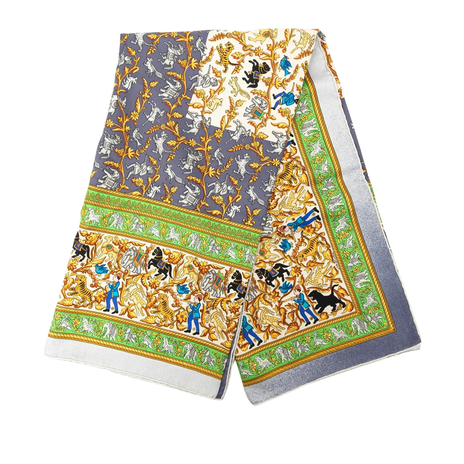 Hermès — Chasse En Inde Scarf 90 — Accessory — resale