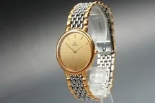 Omega — 1980s Omega de Ville Cal.1378 Ref.DL395.0875 Gold Dial — Watch — resale