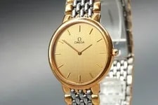 1980s Omega de Ville Cal.1378 Ref.DL395.0875 Gold Dial 2