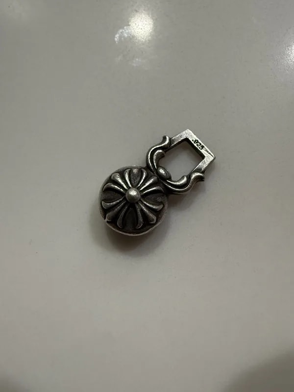 Chrome Hearts — Hearts Large Cross Ball Zip Pendant — Handbag — resale