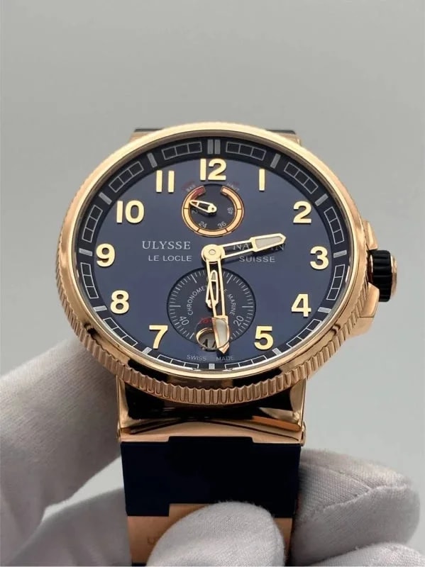 Ulysse Nardin Marine Chronometer Manufacture 18k Rose Gold 3