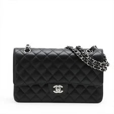 Chanel — Chanel Matelasse 25 Skin Double Flap Double Chain Metal Fi — Handbag — deal