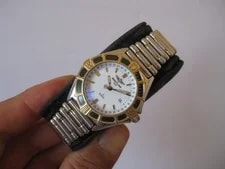 Breitling 18K/SS J Class 31mm Extra Leather Band W/ Original Buckle 4