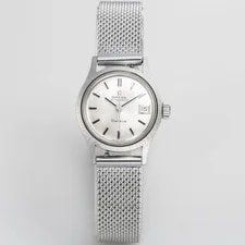 Omega — Omega Genève Automatic Silver Date 22 Mm — Watch — resale