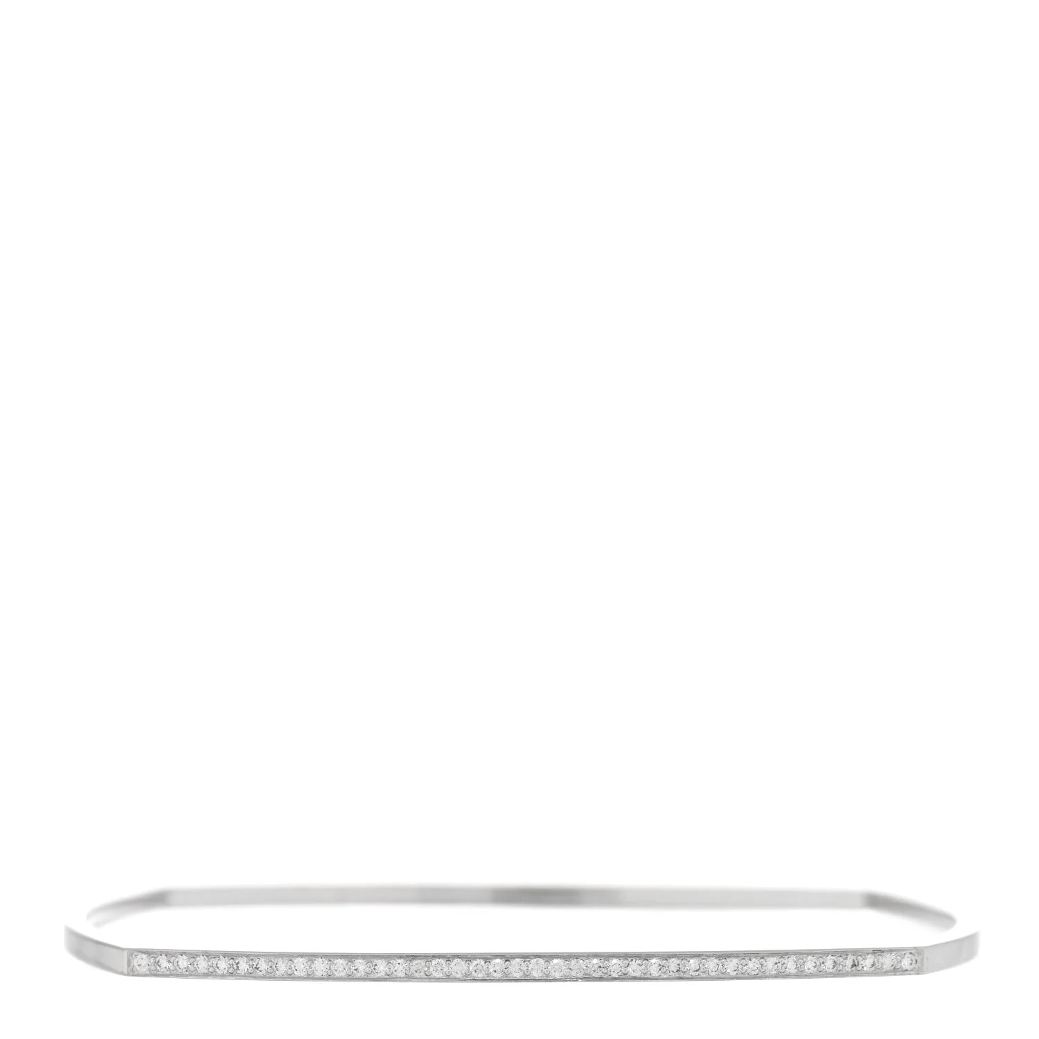 Tiffany & Co. — 18K White Gold Frank Gehry Torque Bangle — Jewelry — resale