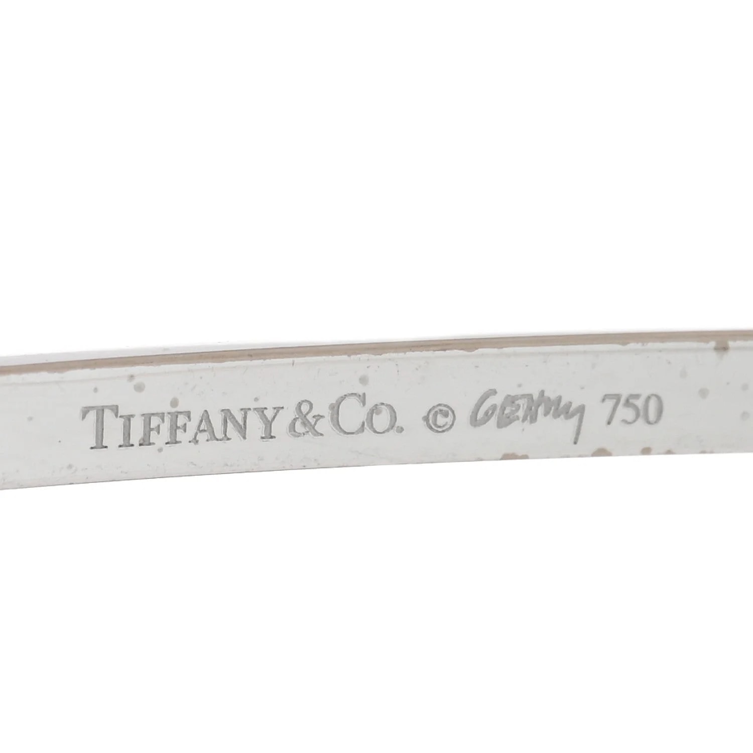 18K White Gold Frank Gehry Torque Bangle 3