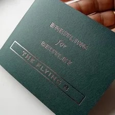 Breitling for Bentley, the Flying B, Original Instructions Booklet 2