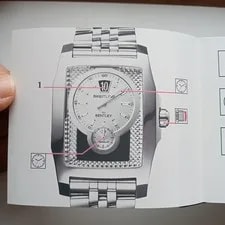 Breitling for Bentley, the Flying B, Original Instructions Booklet 4