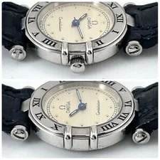 Omega Constellation Silver Steel Quartz 4