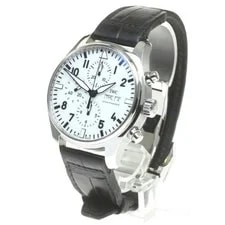 IWC Pilot's Watches IW377725 43mm SS White Dial Automatic #C1971 2