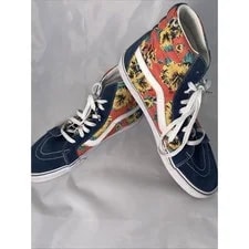 Vans — Vans Sk8- High Star Wars Yoda Aloha 13 Skater Shoe — Sneaker — resale
