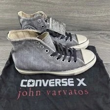Converse John Varvatos Ctas Hi Sz 6.5 Sz 8.5 WomensWhite Wash High 2