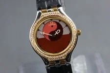 【Near 】 Omega de Ville Symbol 595.0101 Cal.1455 Diamond Quartz 4