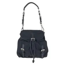 Prada — Prada Triangle With Logo Pochette — Handbag — resale