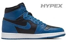 Air Jordan 1 Retro High OG 'Dark Marina ' 555088-404 New Size 2