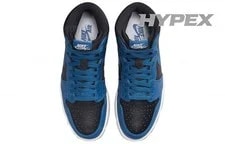Air Jordan 1 Retro High OG 'Dark Marina ' 555088-404 New Size 4