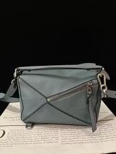 Auth Loewe Puzzle Small Dusty 2