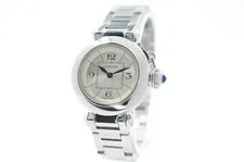 Cartier Pasha Miss Pasha 27mm 2973 Silver Dial 2011 w3140007 Full Set 2