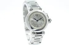 Cartier Pasha Miss Pasha 27mm 2973 Silver Dial 2011 w3140007 Full Set 3