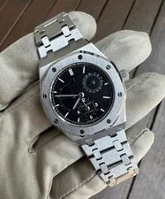 Audemars Piguet Royal Oak Dual Time 25730ST ’S Black Dial 36mm Steel Bracelet 4