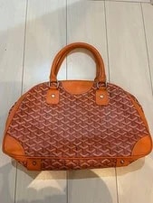 Goyard — Goyard Paris Saint Jeanne Boston Herringbone — Handbag — resale