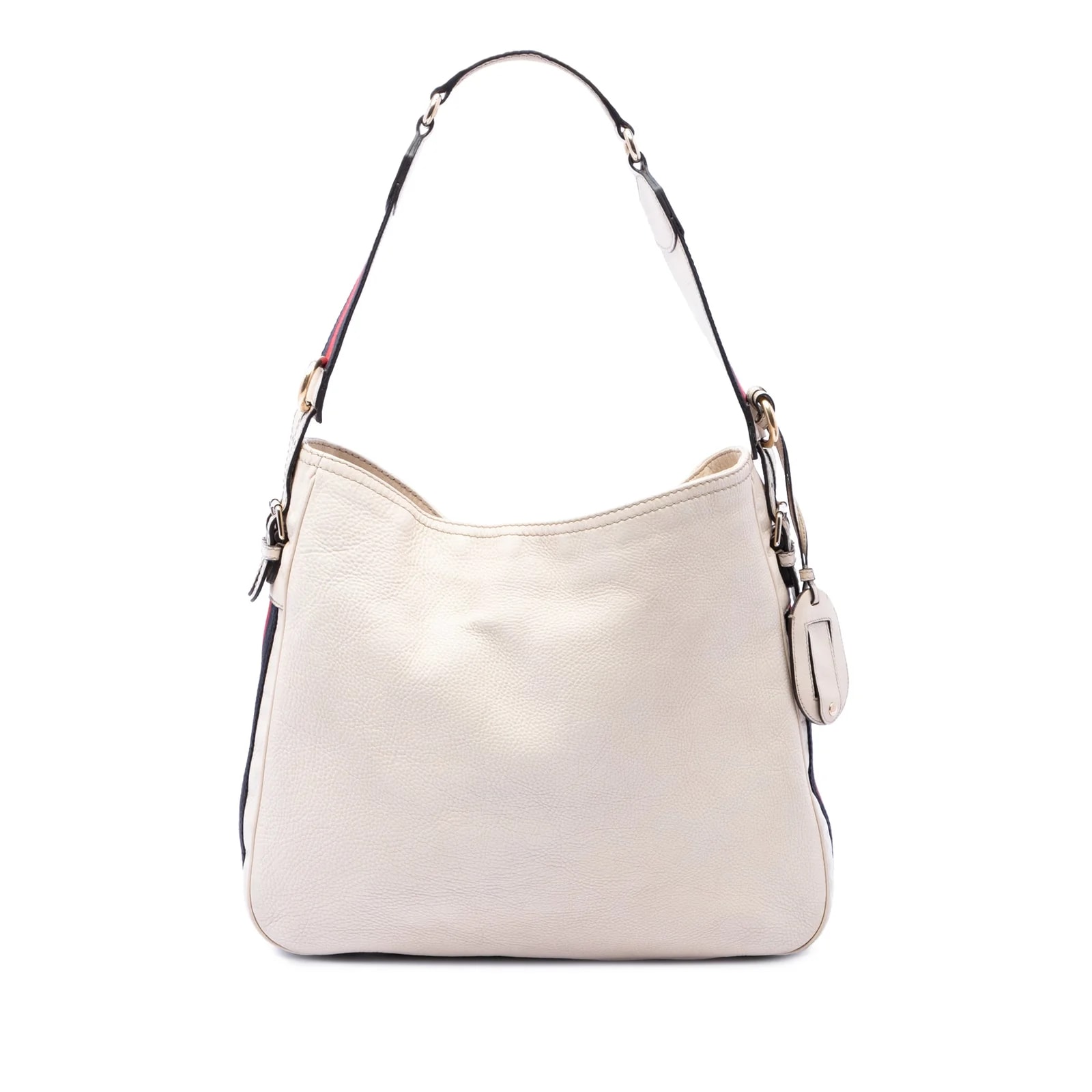Gucci — Medium Pebbled Web Heritage — Handbag — resale
