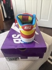 Nike SB Dunk Low Bart Simpson Size 10 Very Near Dead Stock Worn Once 3