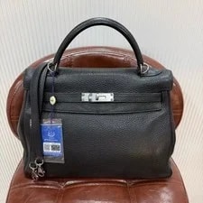 Hermès Kelly 32 Retourné Palladium Hardware Auth Classic 2