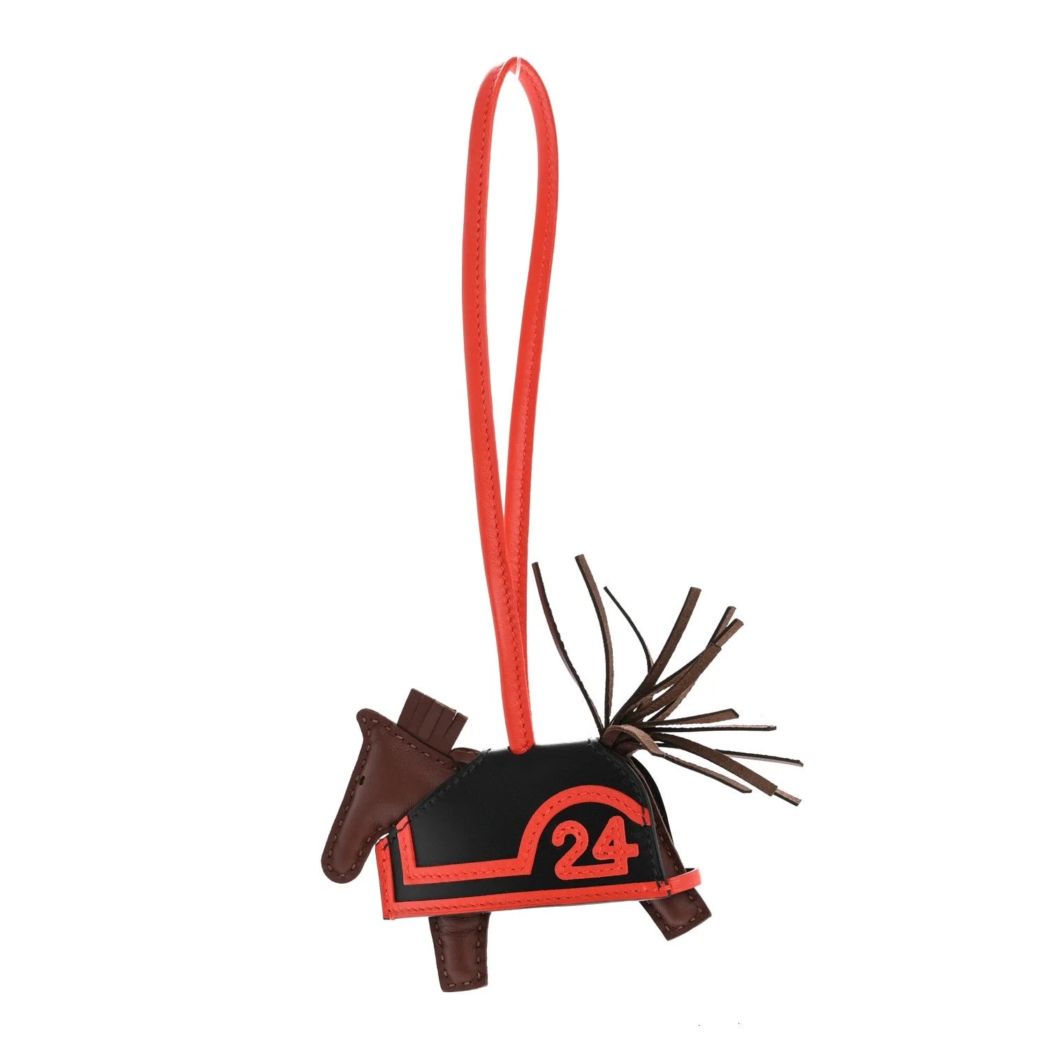 Hermès — Milo Grigri Rodeo Robeo 24 Bag Charm Terre Capucine — Accessory — resale