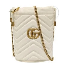 Gucci — Gucci GG Marmont Mini Bucket ' - Excellent #1EGRAKX — Handbag — resale
