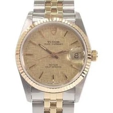 Tudor — Tudor Prince Date Stainless Steel GP Automatic Gold Dial ISY — Watch — resale