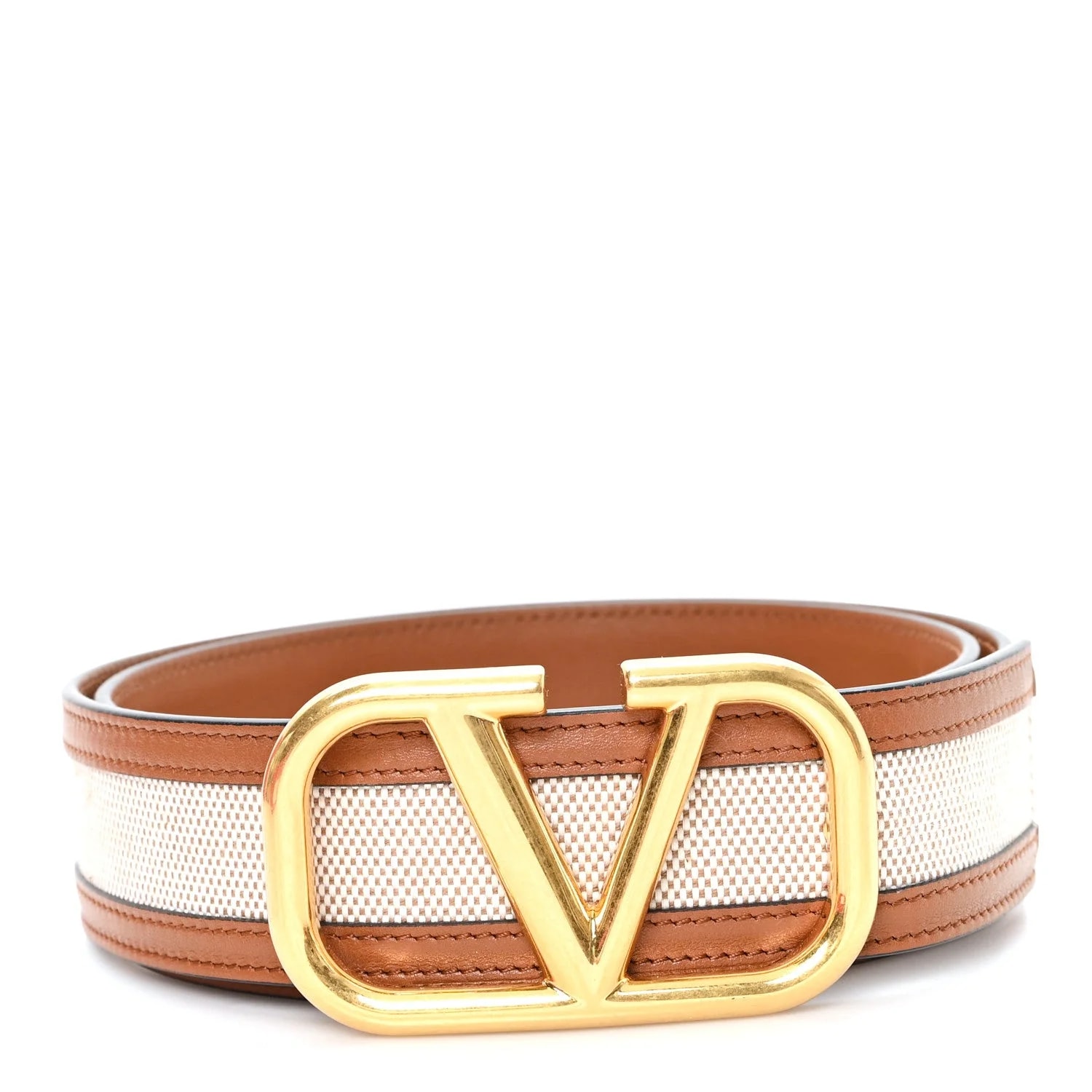 Valentino Garavani — Glossy VLogo 90 36 Belt — Accessory — resale