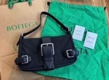 Bottega Veneta — Bottega Veneta Flap Buckle — Handbag — resale