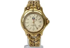 Tag Heuer — Vtg TAG Heuer Sel S94.013K Gold Plated Classic Quartz Date Auth Japan — Watch — resale