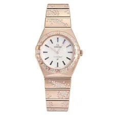 Omega — Omega Constellation 131.55.28.60.99.002 Quartz 28mm White Sedona Gold Diamond — Watch — resale