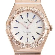 Omega Constellation 131.55.28.60.99.002 Quartz 28mm White Sedona Gold Diamond 2